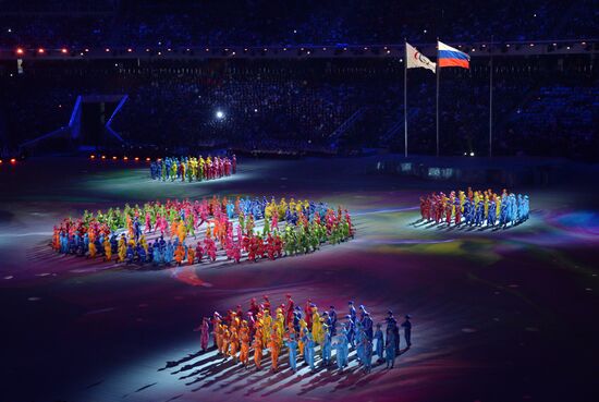 Closing ceremony of the Sochi 2014 Winter Paralympic Games