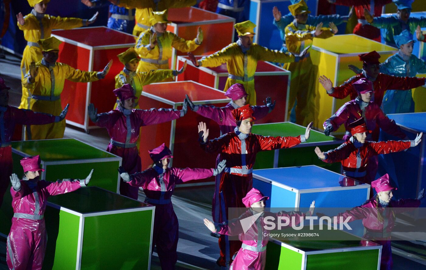 Closing ceremony of the Sochi 2014 Winter Paralympic Games