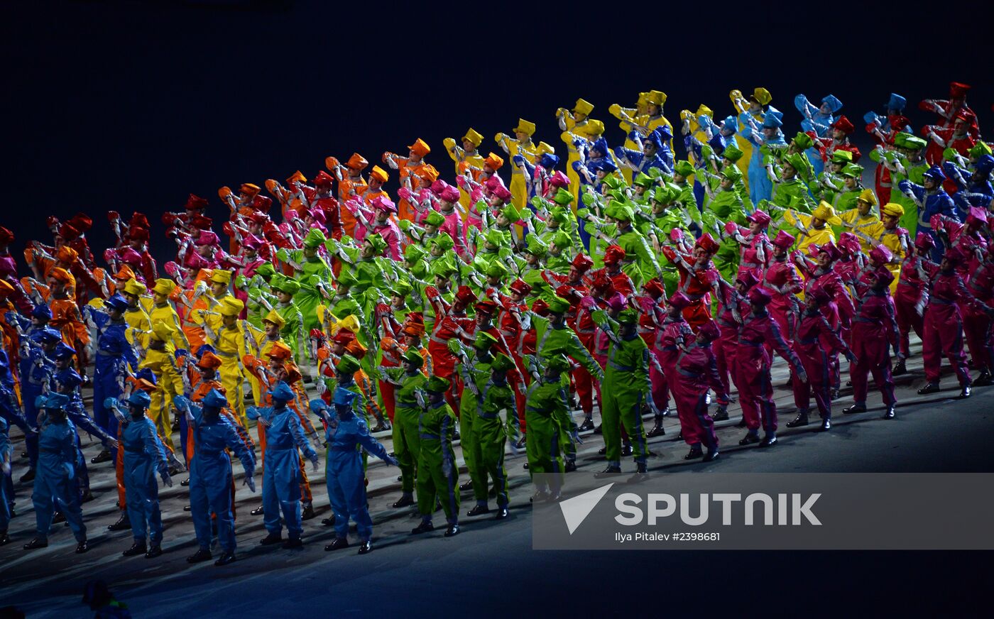 Closing ceremony of the Sochi 2014 Winter Paralympic Games