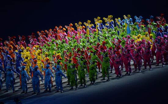 Closing ceremony of the Sochi 2014 Winter Paralympic Games