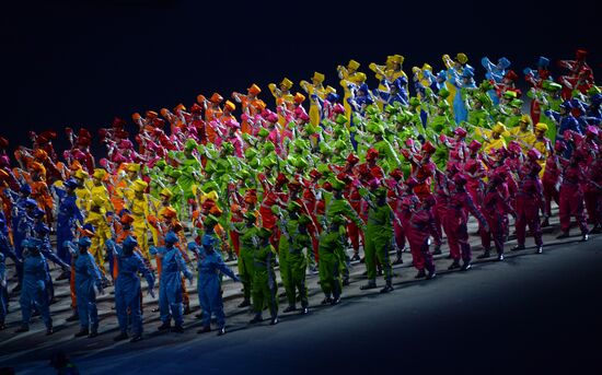 Closing ceremony of the Sochi 2014 Winter Paralympic Games