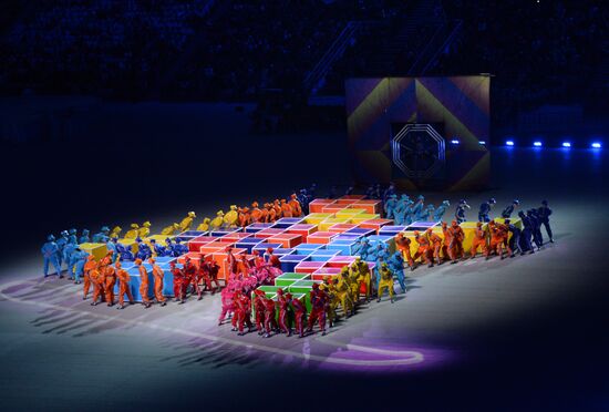 Closing ceremony of the Sochi 2014 Winter Paralympic Games