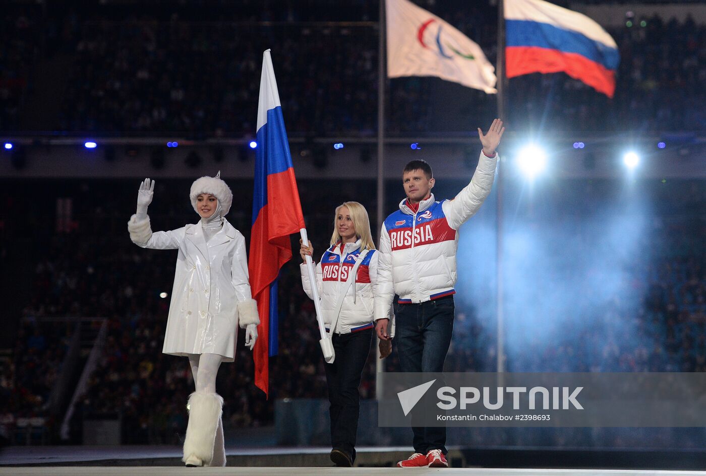 Closing ceremony of the Sochi 2014 Winter Paralympic Games