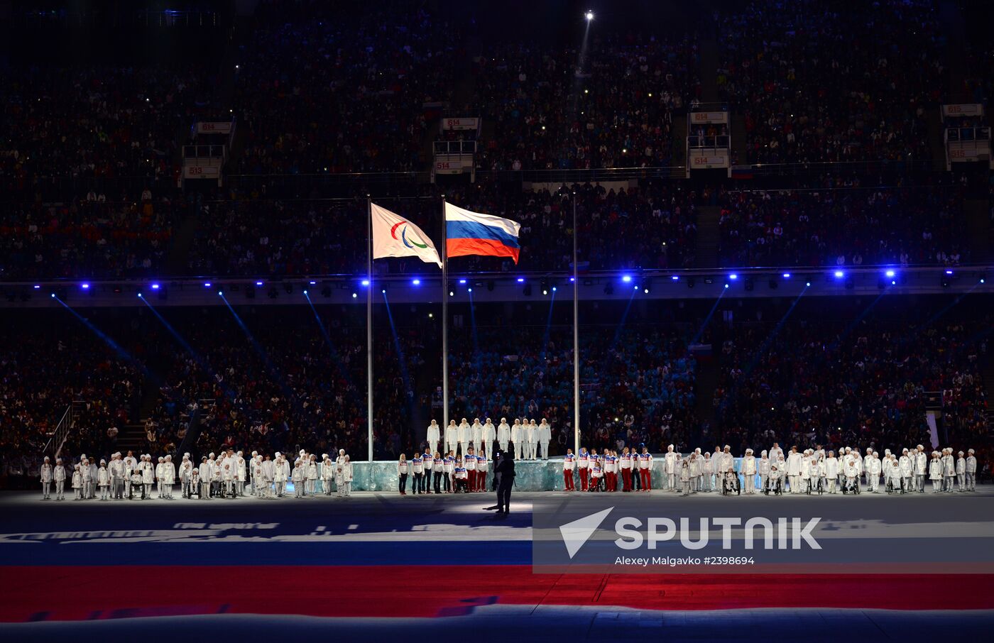 Closing ceremony of the Sochi 2014 Winter Paralympic Games