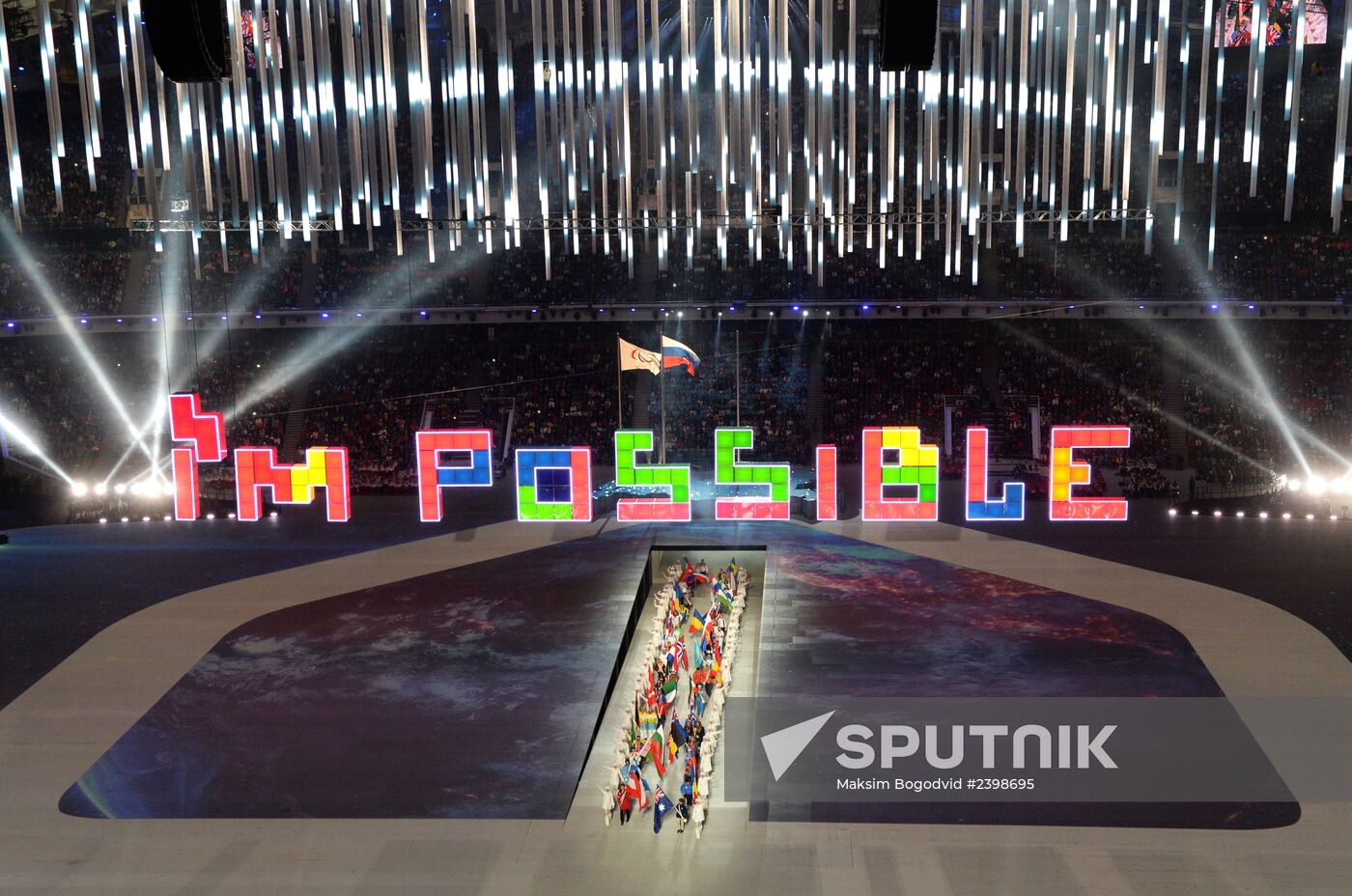 Closing ceremony of the Sochi 2014 Winter Paralympic Games