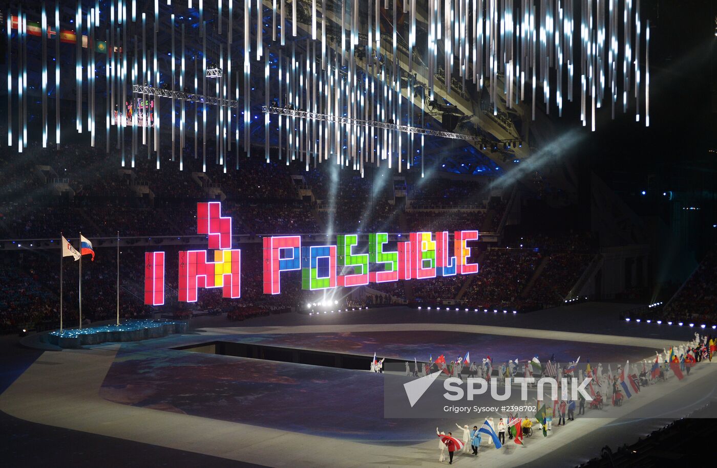 Closing ceremony of the Sochi 2014 Winter Paralympic Games