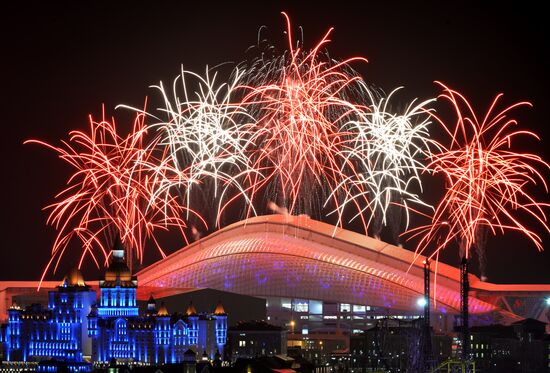 Closing ceremony of the Sochi 2014 Winter Paralympic Games