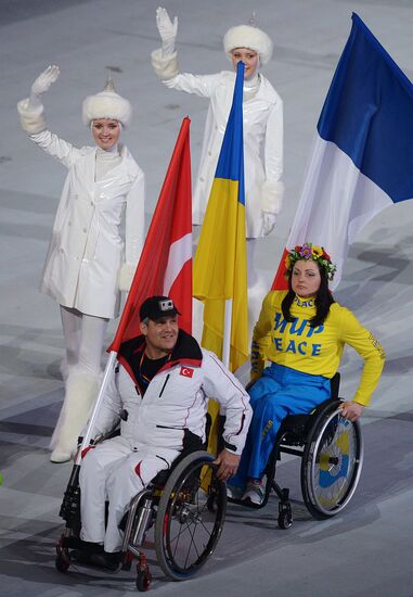 Closing ceremony of the Sochi 2014 Winter Paralympic Games