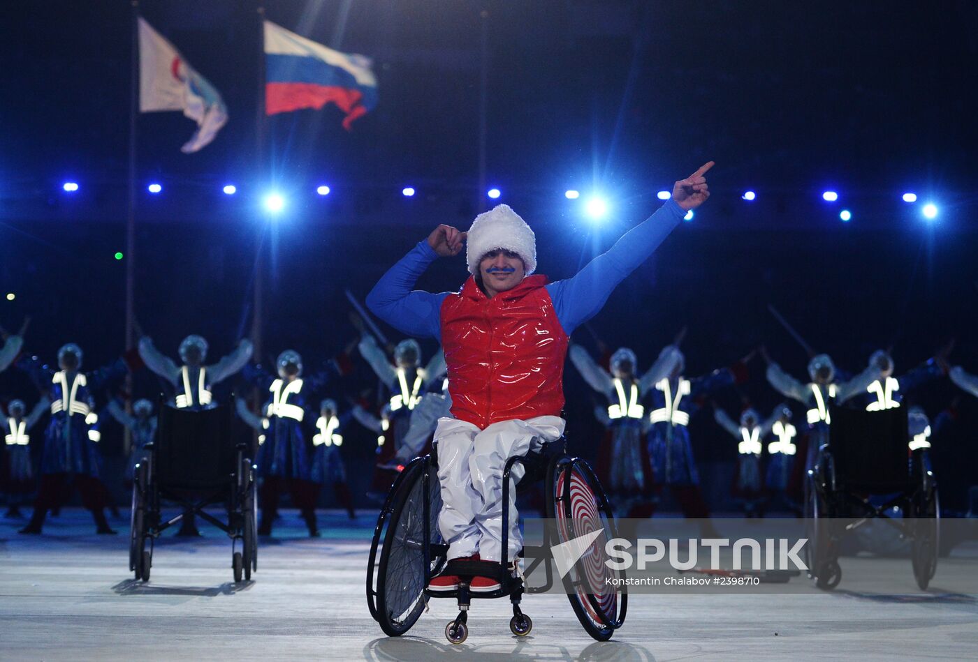 Closing ceremony of the Sochi 2014 Winter Paralympic Games