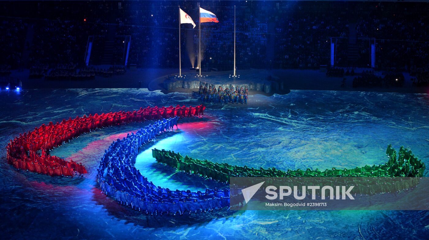Closing ceremony of the Sochi 2014 Winter Paralympic Games
