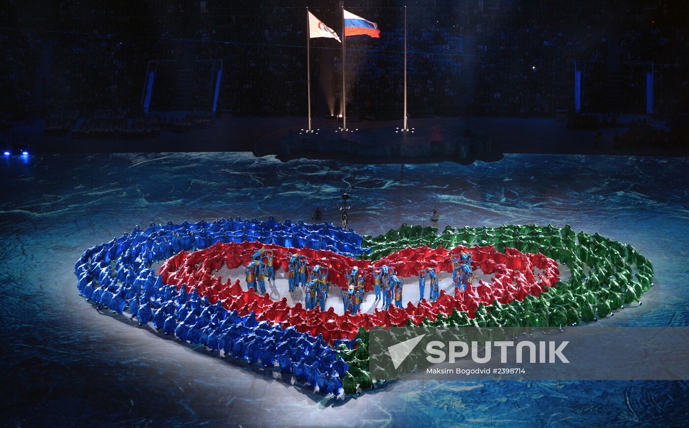 Closing ceremony of the Sochi 2014 Winter Paralympic Games