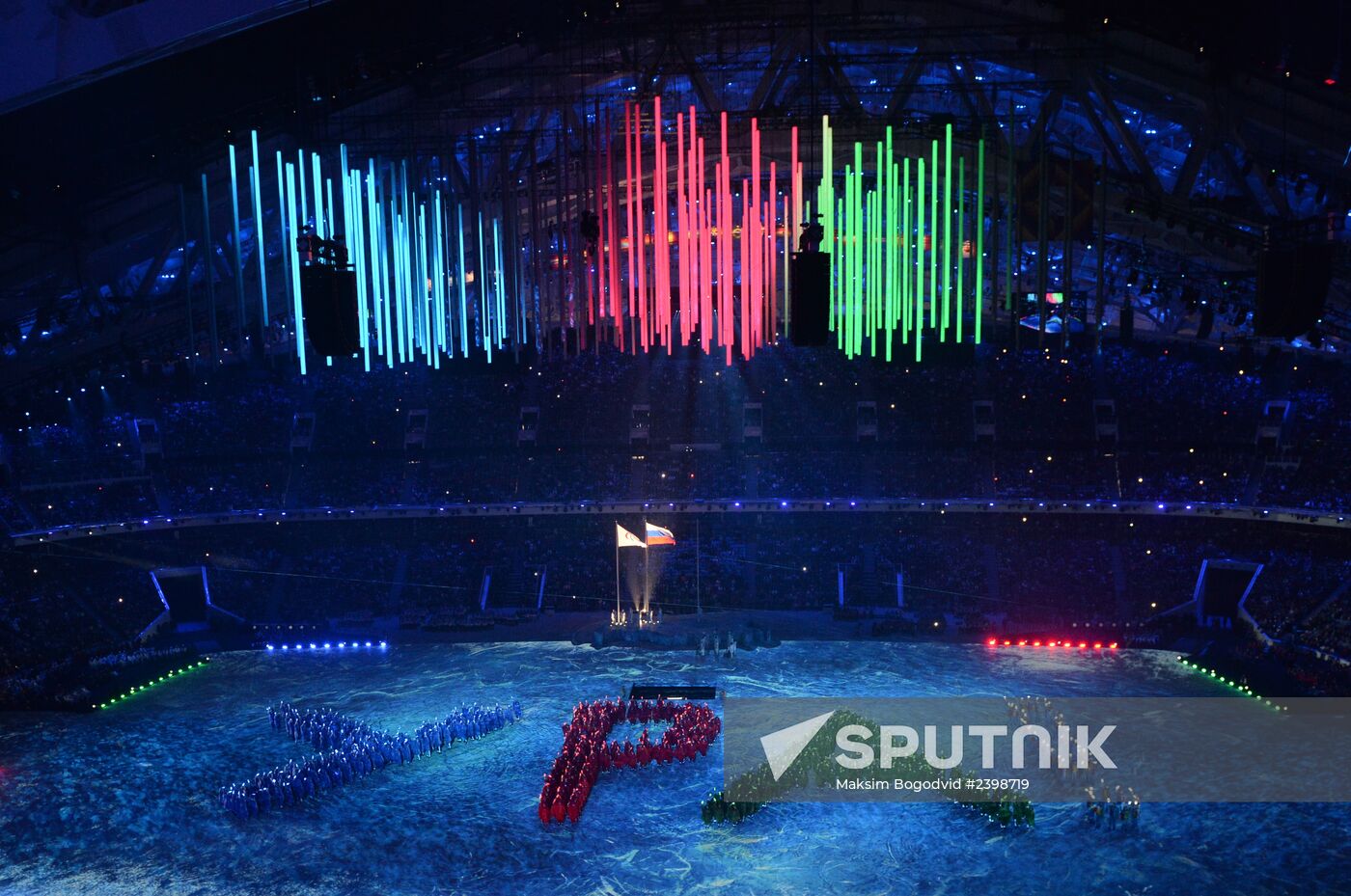 Closing ceremony of the Sochi 2014 Winter Paralympic Games