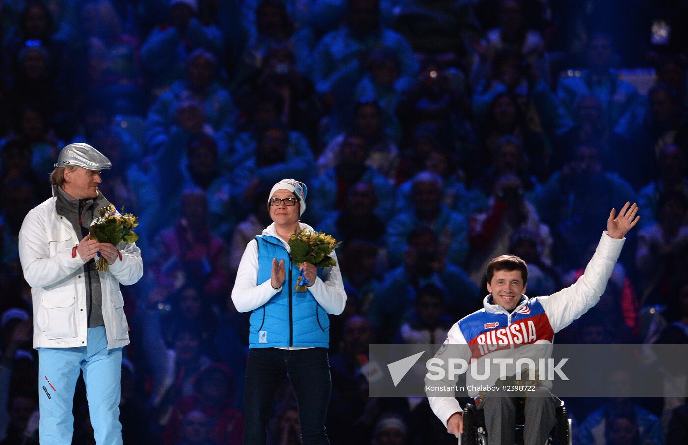 Closing ceremony of the Sochi 2014 Winter Paralympic Games