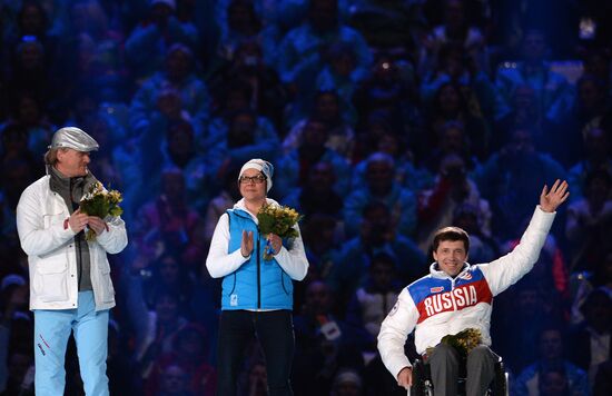 Closing ceremony of the Sochi 2014 Winter Paralympic Games