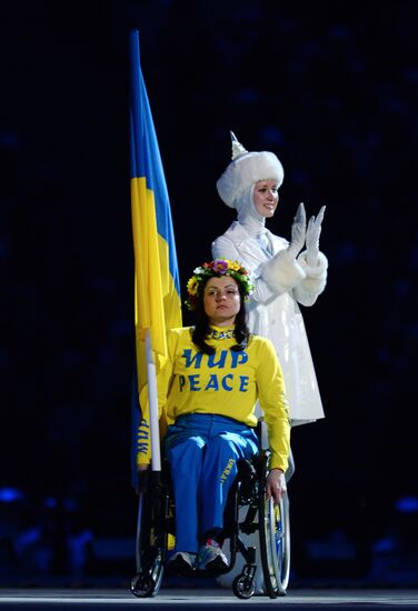 Closing ceremony of the Sochi 2014 Winter Paralympic Games