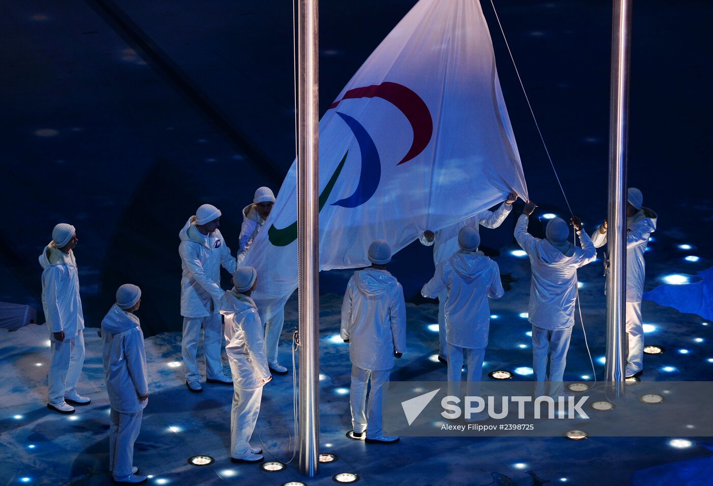 Closing ceremony of the Sochi 2014 Winter Paralympic Games