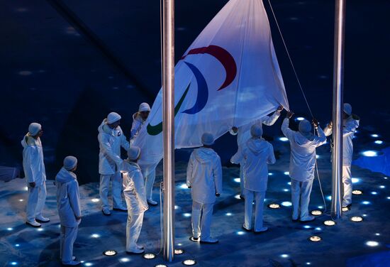 Closing ceremony of the Sochi 2014 Winter Paralympic Games