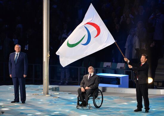 Closing ceremony of the Sochi 2014 Winter Paralympic Games