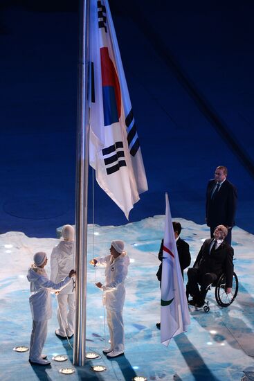 Closing ceremony of the Sochi 2014 Winter Paralympic Games