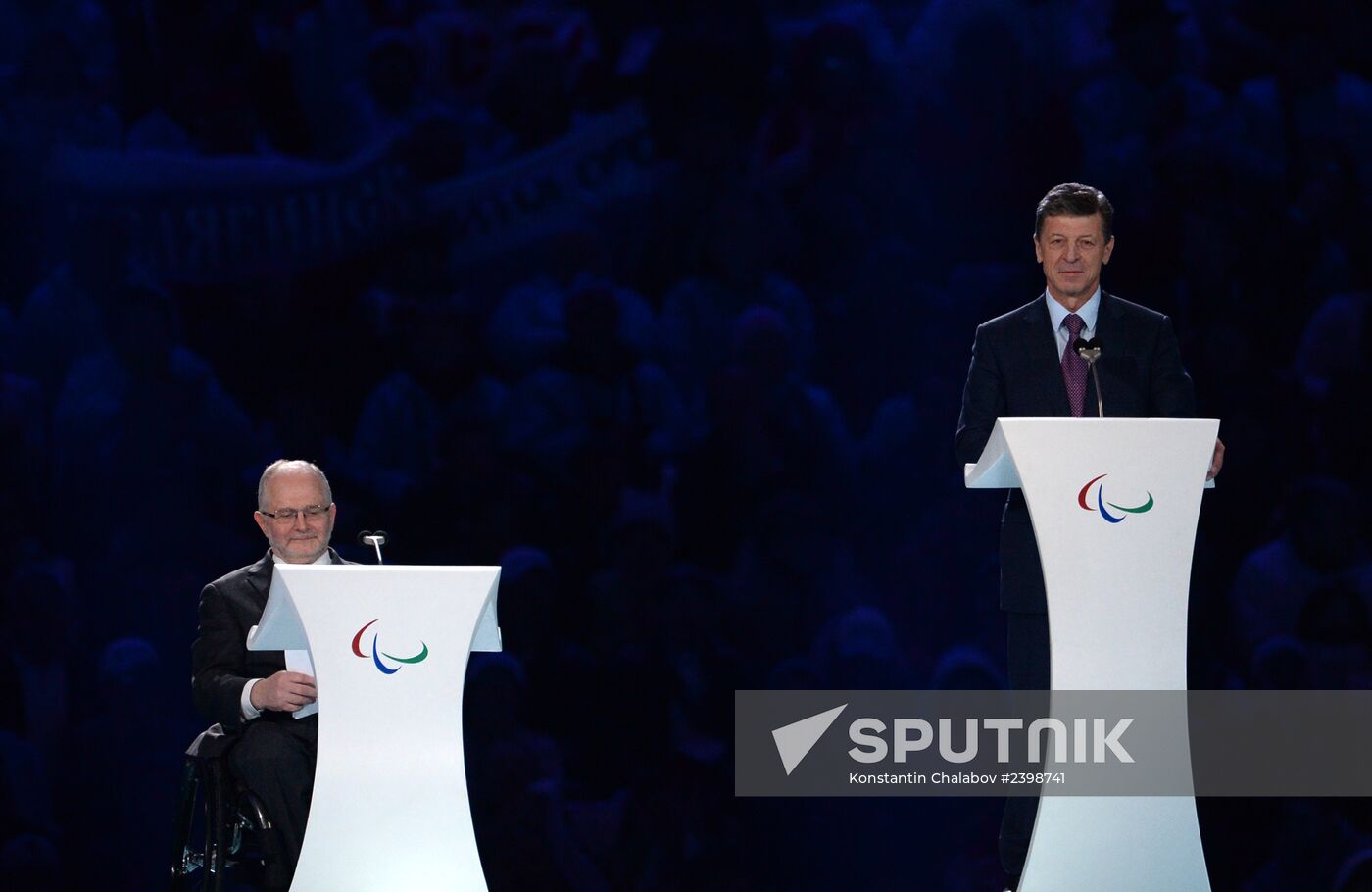 Closing ceremony of the Sochi 2014 Winter Paralympic Games
