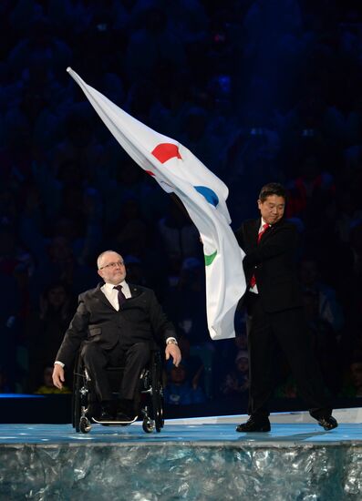 Closing ceremony of the Sochi 2014 Winter Paralympic Games