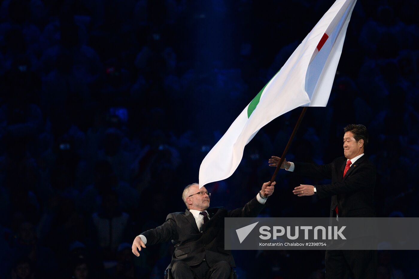 Closing ceremony of the Sochi 2014 Winter Paralympic Games