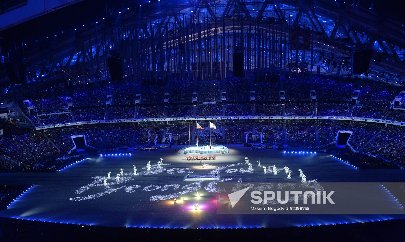 Closing ceremony of the Sochi 2014 Winter Paralympic Games