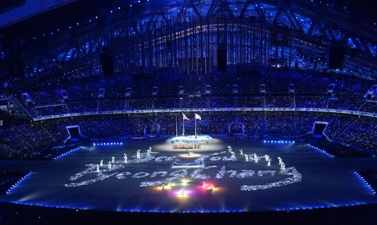 Closing ceremony of the Sochi 2014 Winter Paralympic Games