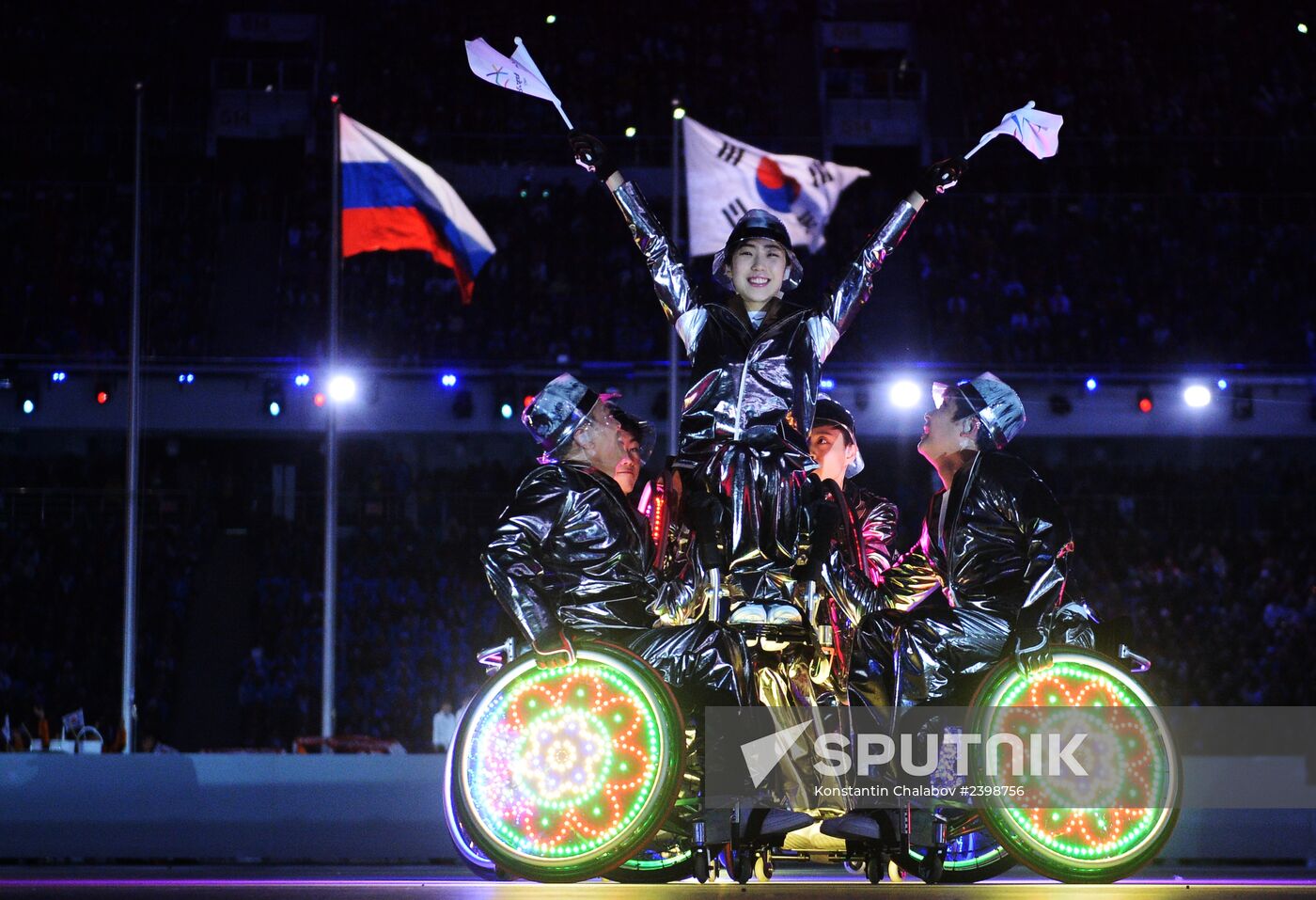 Closing ceremony of the Sochi 2014 Winter Paralympic Games