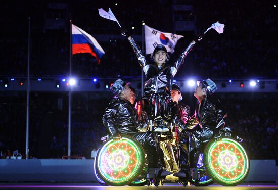 Closing ceremony of the Sochi 2014 Winter Paralympic Games