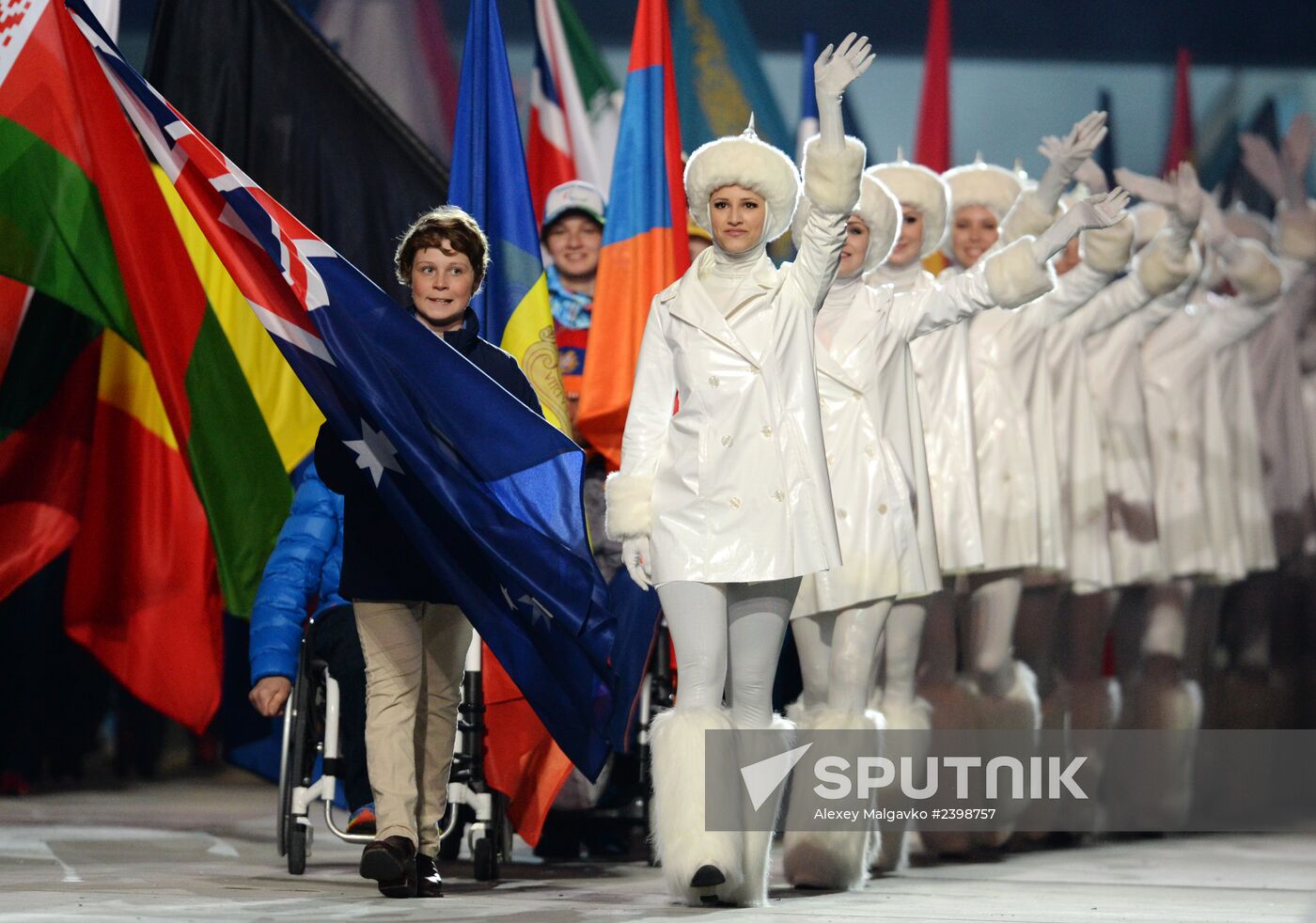 Closing ceremony of the Sochi 2014 Winter Paralympic Games