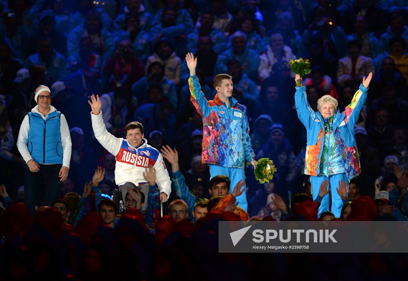 Closing ceremony of the Sochi 2014 Winter Paralympic Games