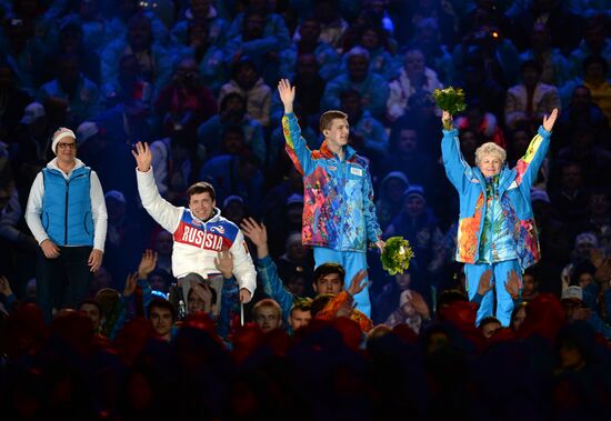 Closing ceremony of the Sochi 2014 Winter Paralympic Games