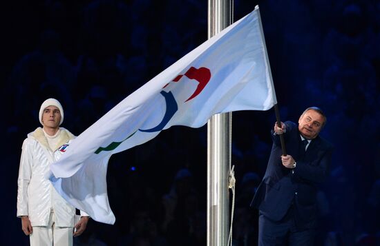 Closing ceremony of the Sochi 2014 Winter Paralympic Games