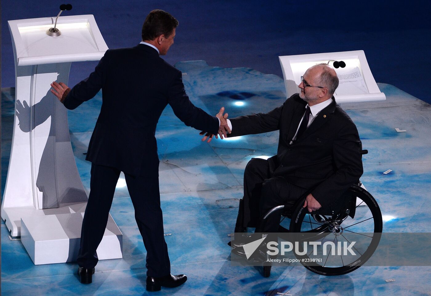 Closing ceremony of the Sochi 2014 Winter Paralympic Games