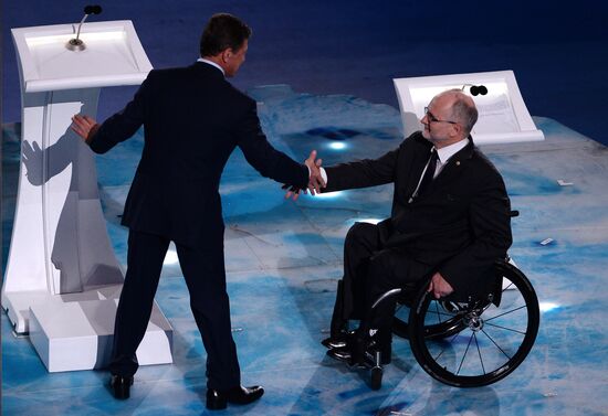 Closing ceremony of the Sochi 2014 Winter Paralympic Games