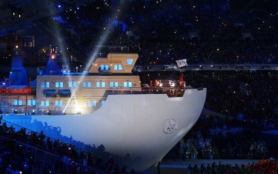 Closing ceremony of the Sochi 2014 Winter Paralympic Games