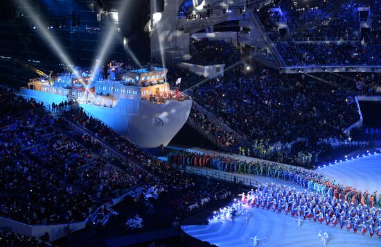 Closing ceremony of the Sochi 2014 Winter Paralympic Games