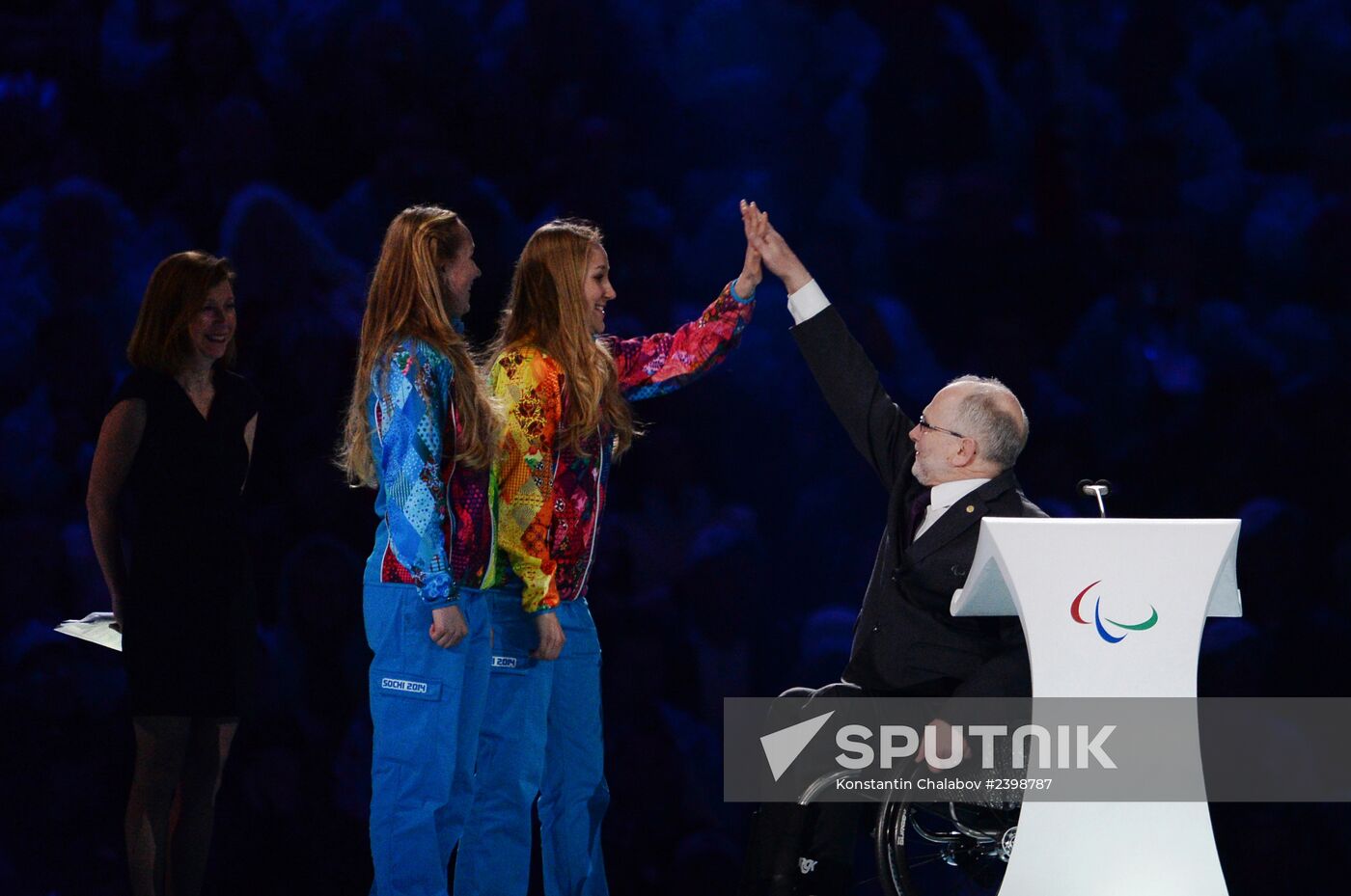 Closing ceremony of the Sochi 2014 Winter Paralympic Games