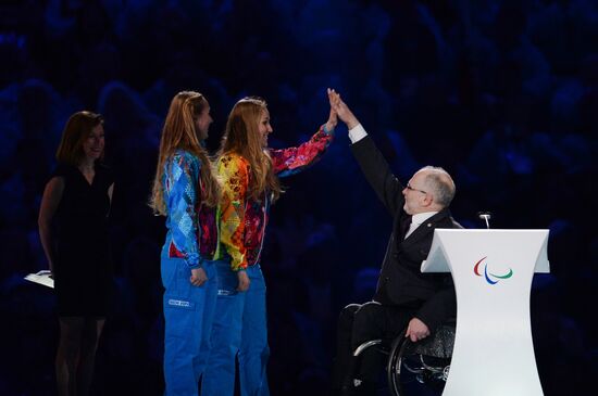 Closing ceremony of the Sochi 2014 Winter Paralympic Games