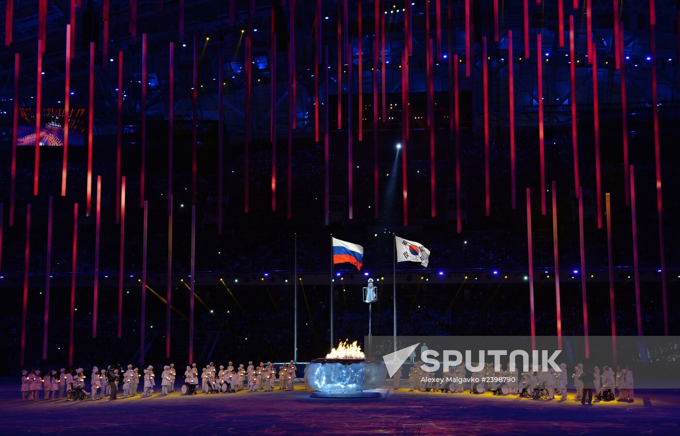 Closing ceremony of the Sochi 2014 Winter Paralympic Games