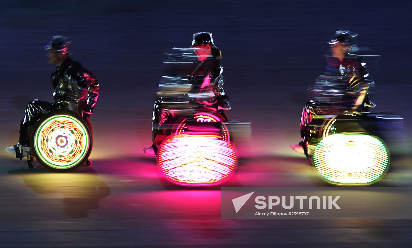 Closing ceremony of the Sochi 2014 Winter Paralympic Games