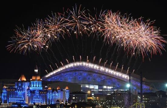 Closing ceremony of the Sochi 2014 Winter Paralympic Games