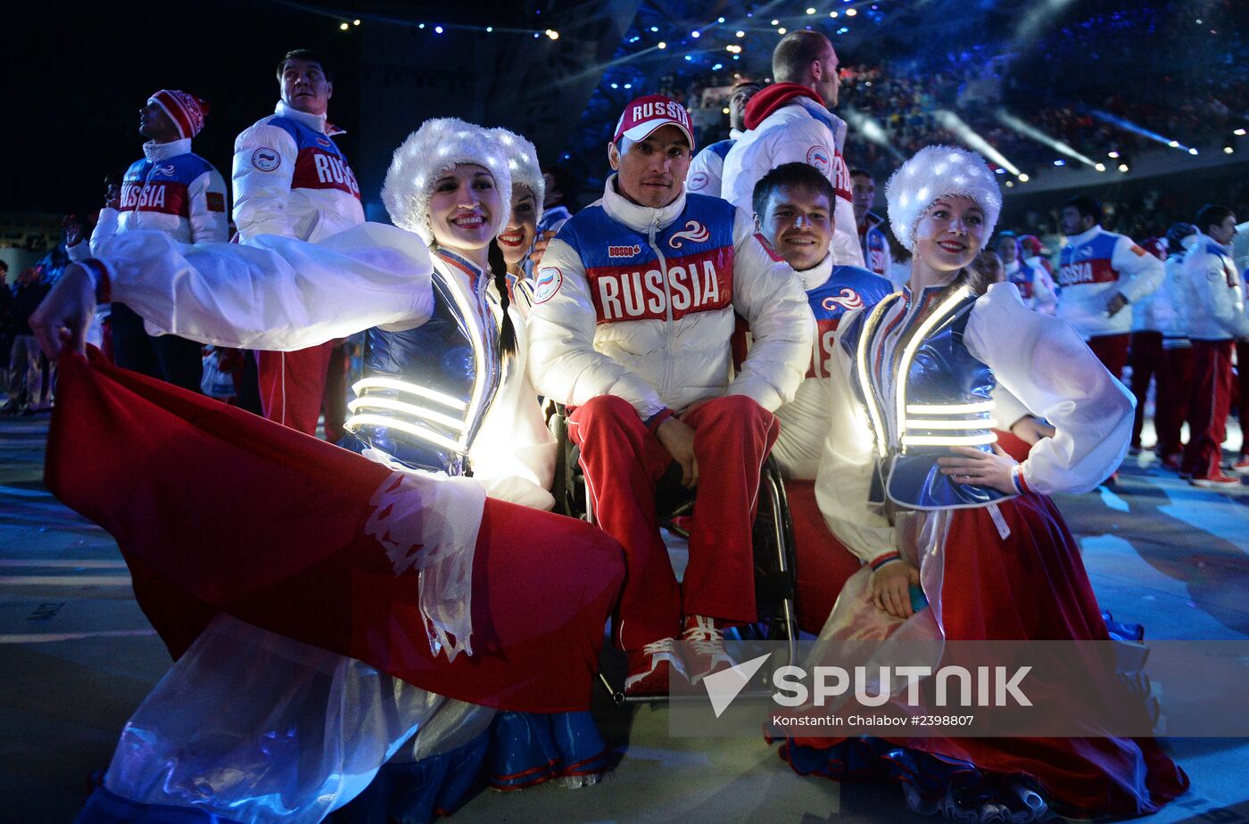 Closing ceremony of the Sochi 2014 Winter Paralympic Games