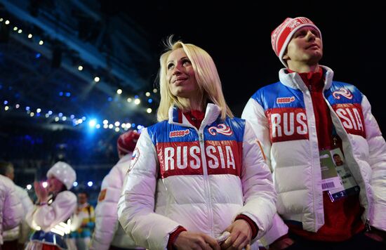 Closing ceremony of the Sochi 2014 Winter Paralympic Games