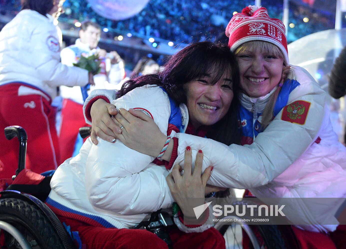 Closing ceremony of the Sochi 2014 Winter Paralympic Games