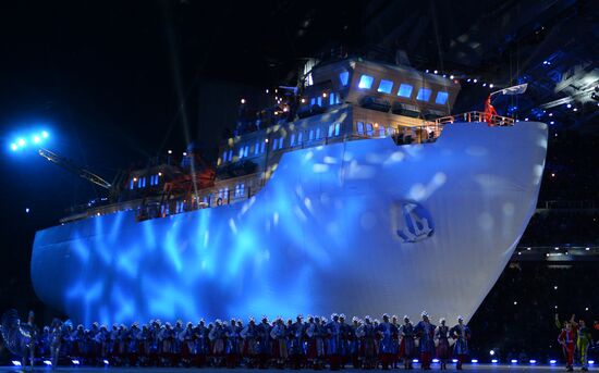 Closing ceremony of the Sochi 2014 Winter Paralympic Games