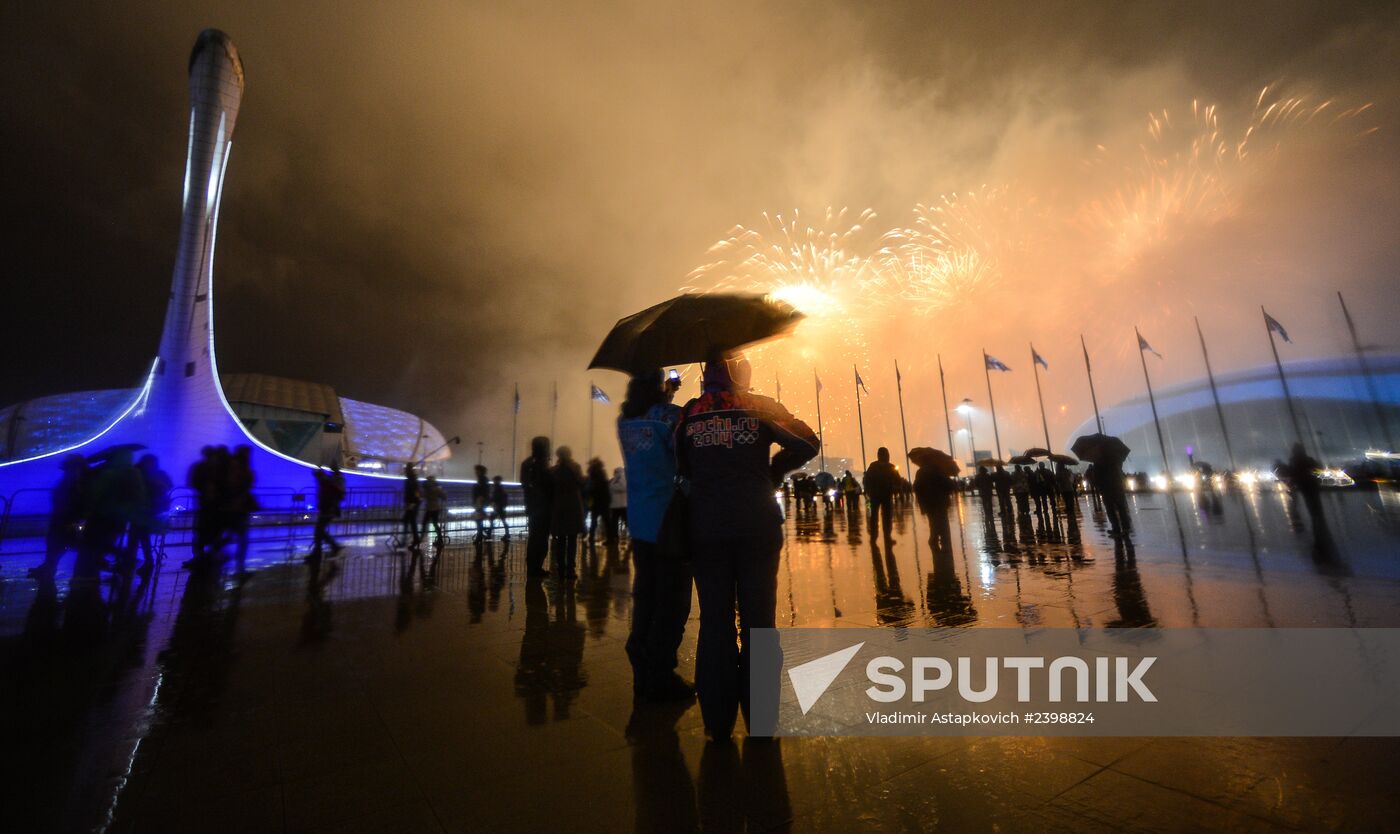 Closing ceremony of the Sochi 2014 Winter Paralympic Games