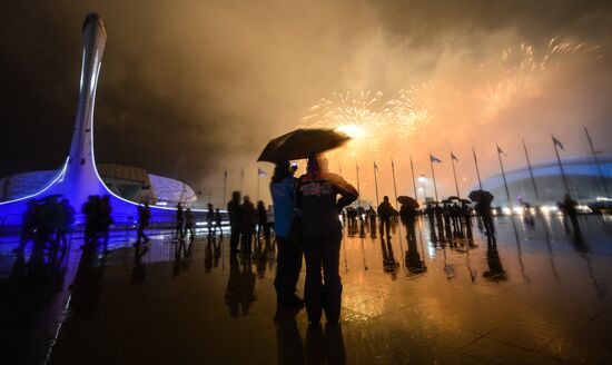 Closing ceremony of the Sochi 2014 Winter Paralympic Games