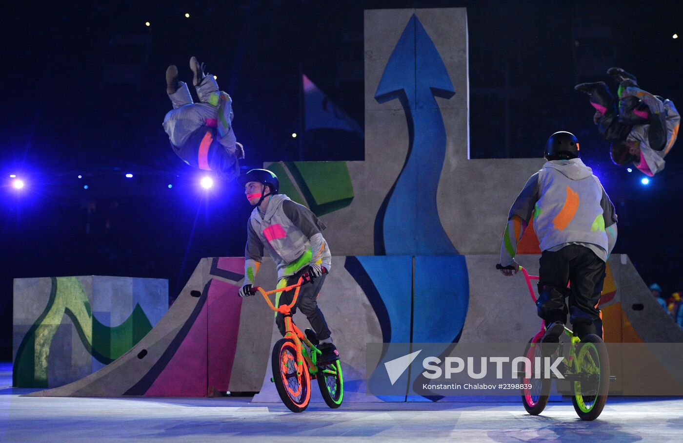 Closing ceremony of the Sochi 2014 Winter Paralympic Games